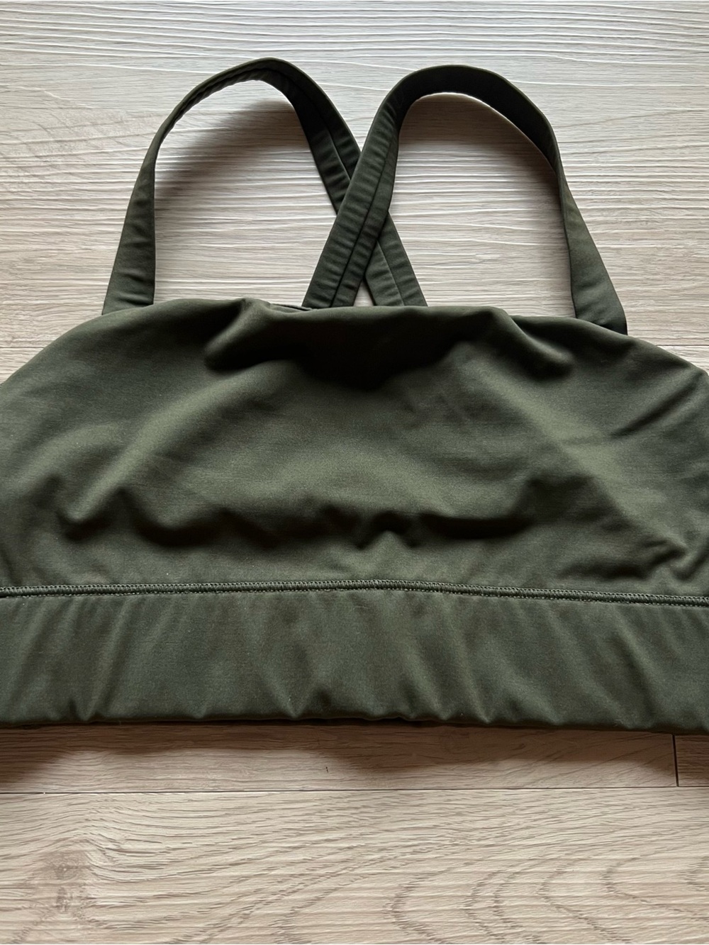 Everlane Green Sports Bra